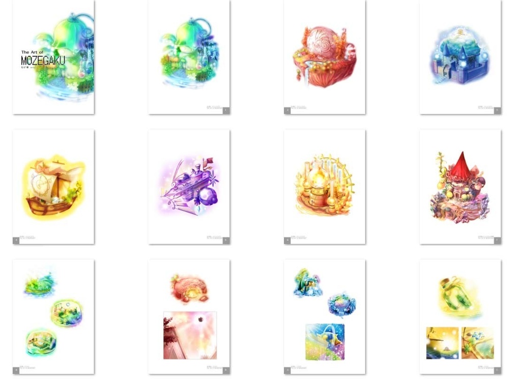 The Art of MOZEGAKU ~もぜ楽シリーズイラスト集