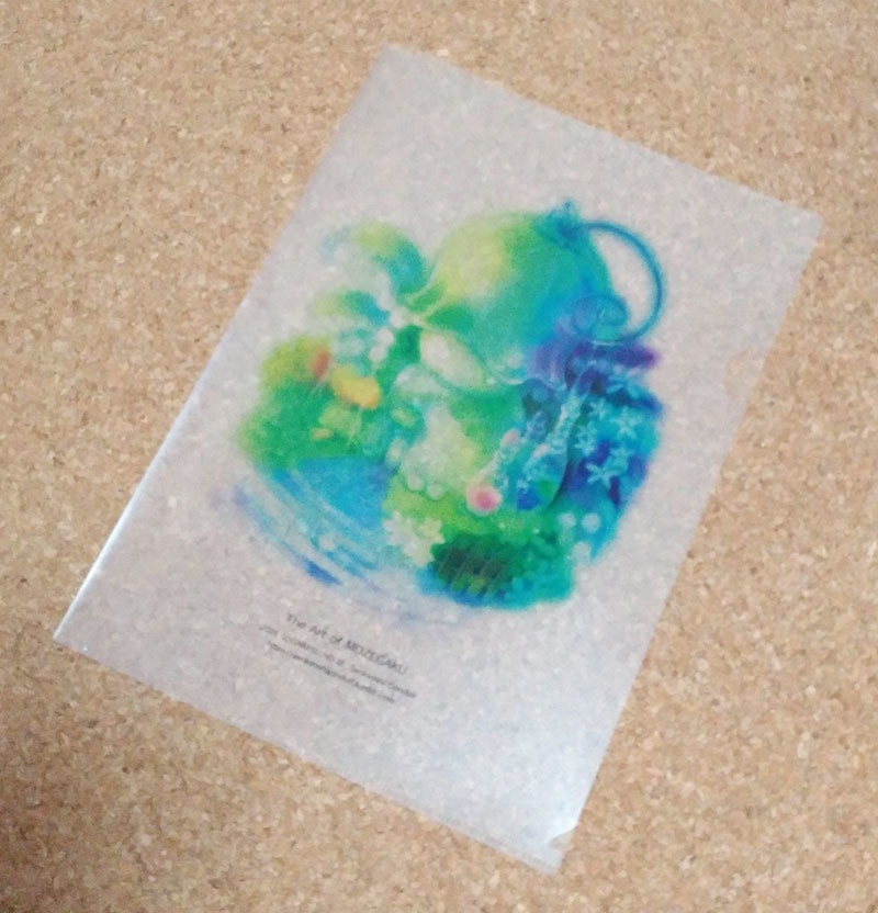 もぜ楽 クリアファイル