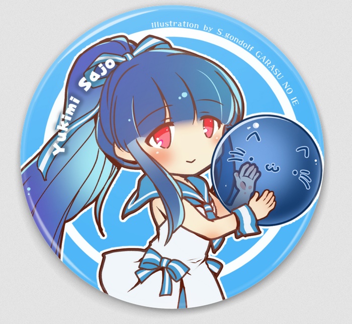 黒雪姉妹(クラシカルスール)缶ミラー 黒川千秋・佐城雪美