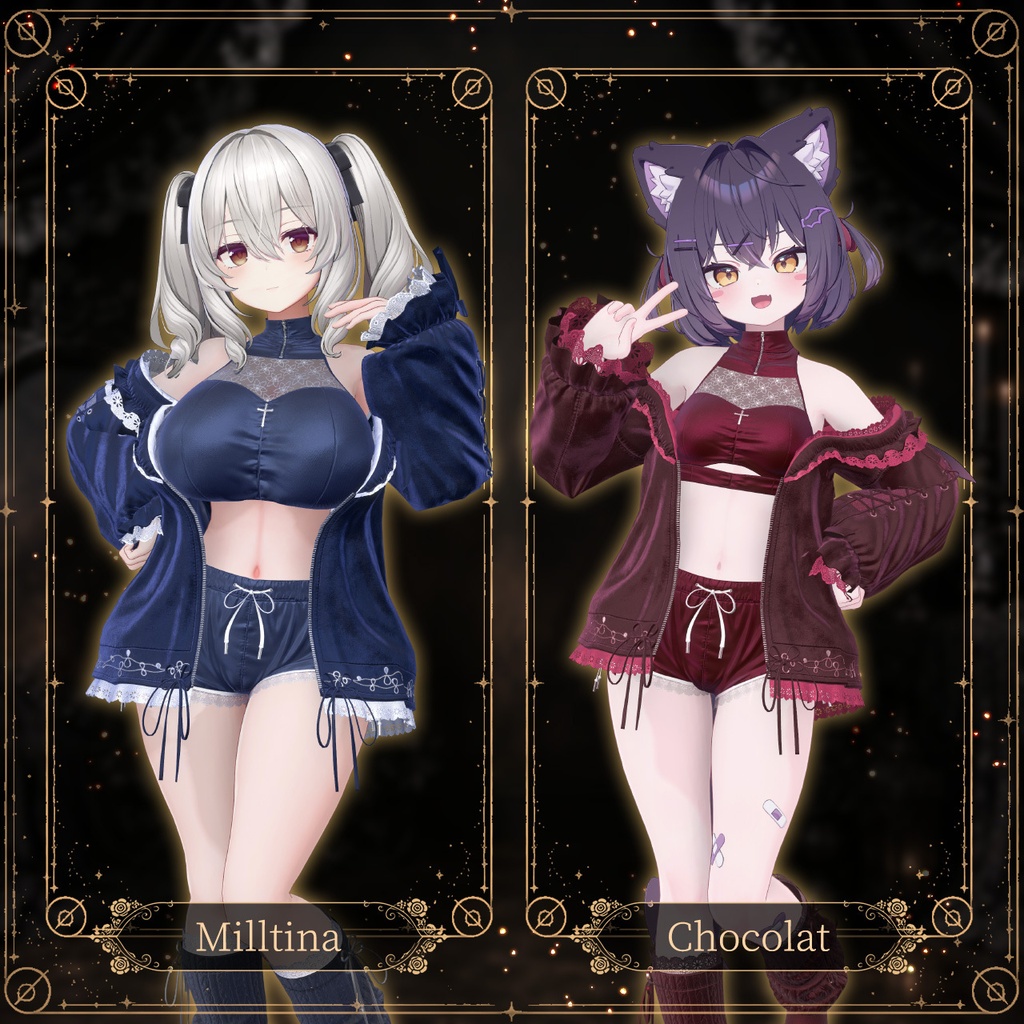 【10アバター対応】Mia Roomwear【MA対応】
