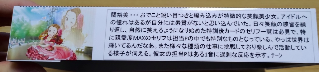 1/12スケール関裕美が入ってそうな箱(配送:定形外郵便)