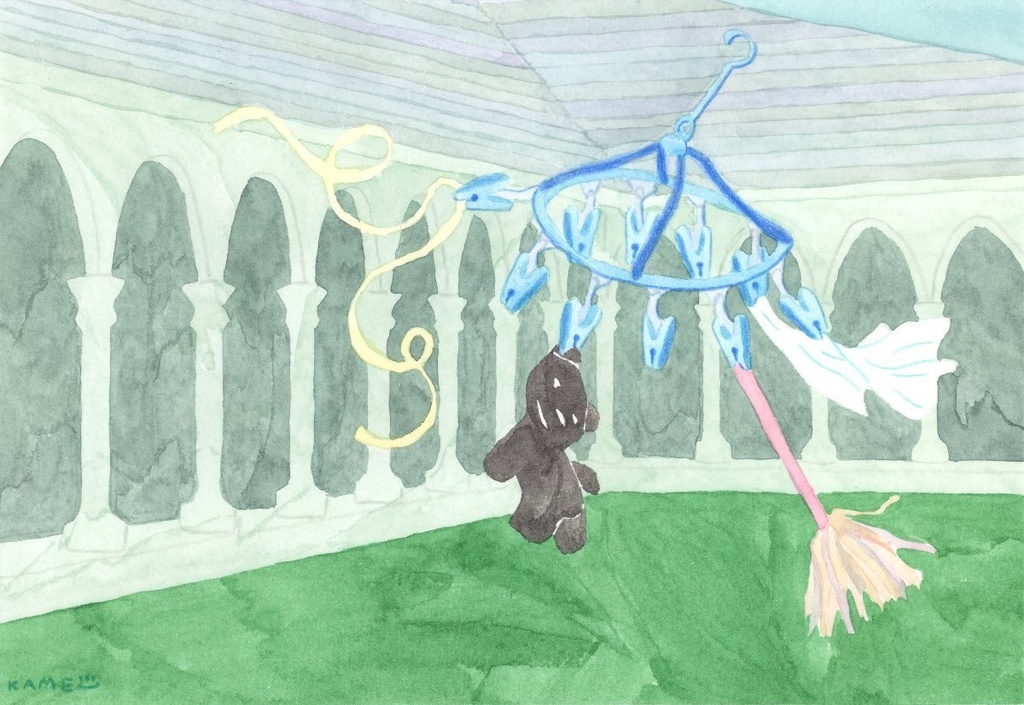 原画「挟み挟まれ」