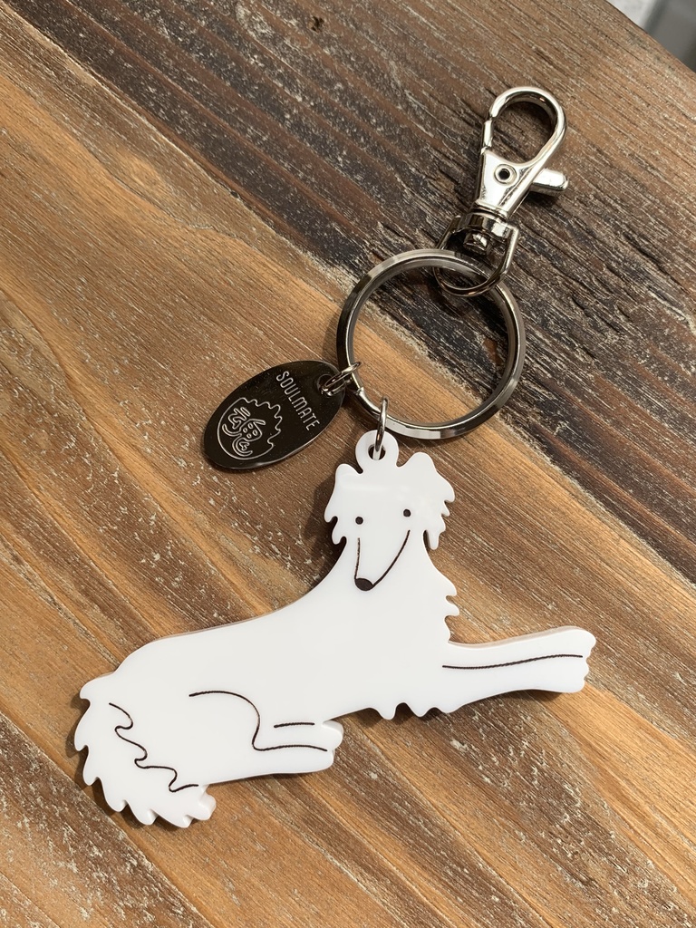 SOULMATE KEYHOLDER　ver.borzoi