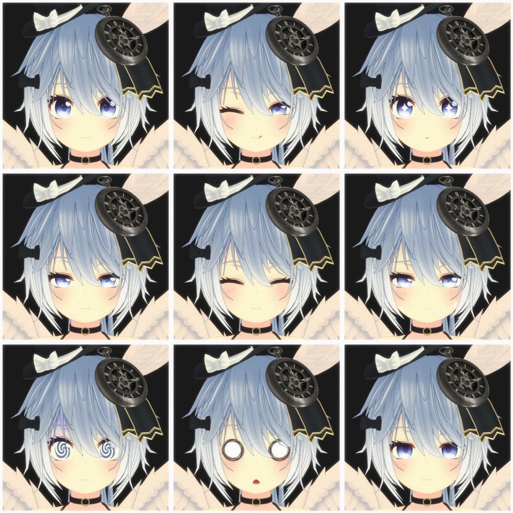 狐家オリジナル3Dモデル「クロノス」