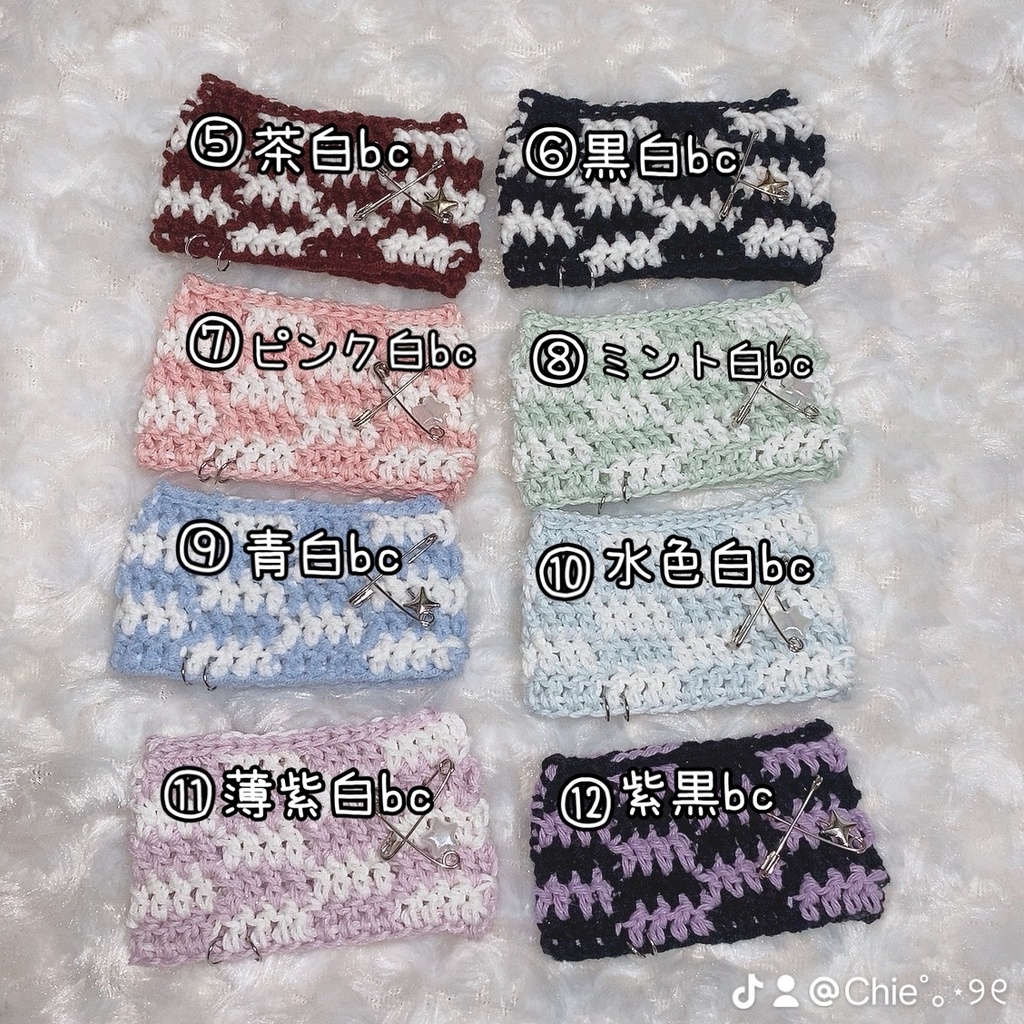 【黒×ピンクファー】にじぱぺっと ぬい帽子 ぬい服 ネコ耳 ニット帽 10cmぬい