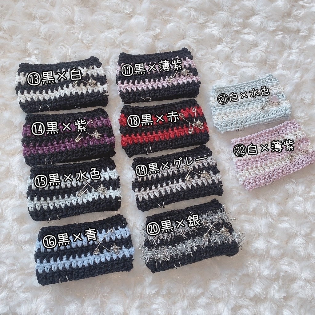 【紺キラうさぎm】にじぱぺっと ぬい帽子 ぬい服 うさ耳 ニット帽 10cmぬい