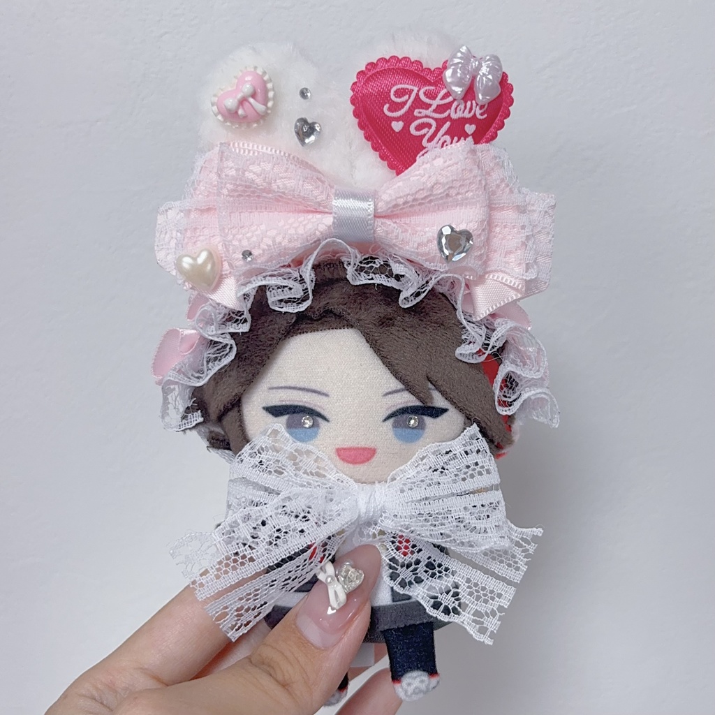 【4つの種類から選べます】にじぱぺ にじぱぺっと ヘッドドレス ぬい服 うさ耳 ちびぐるみ おまんじゅう 10cmぬい 12cmぬい