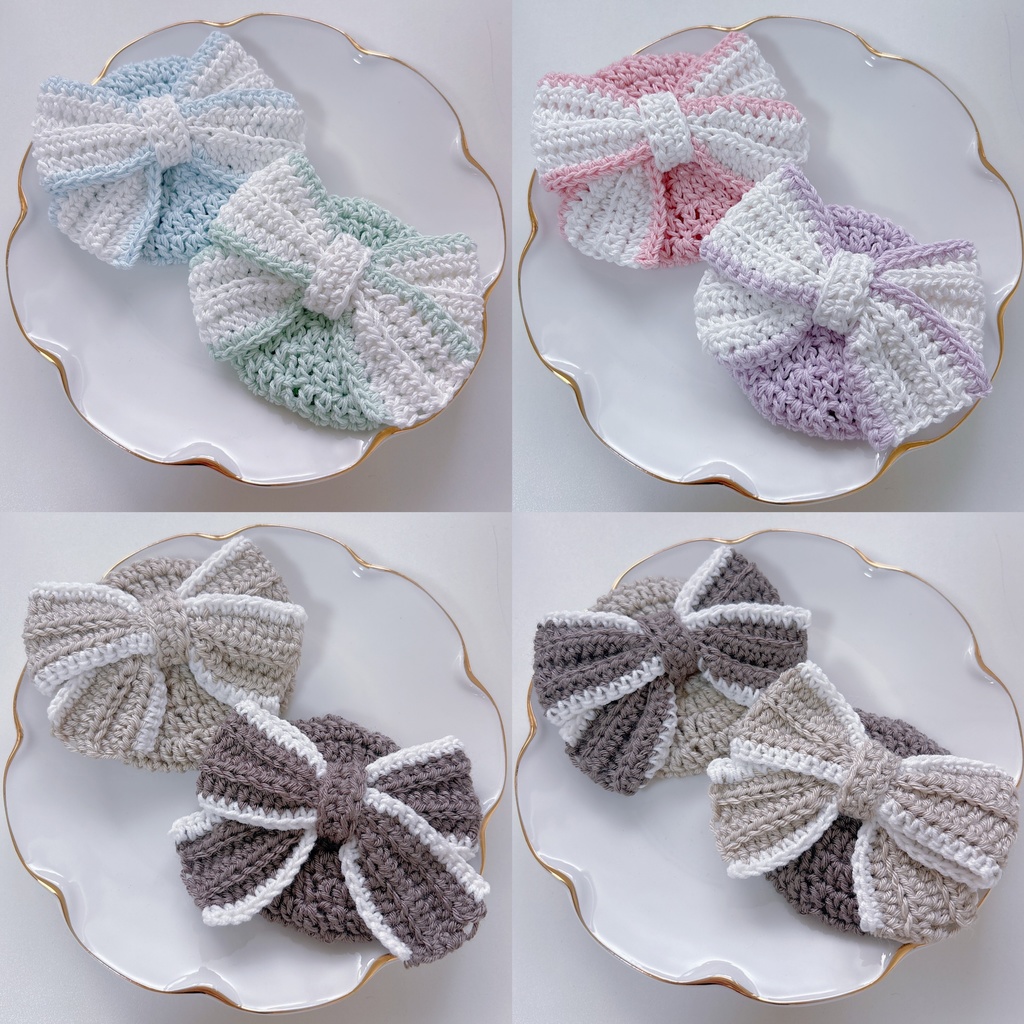 【リボンベレー帽】【8種類から選べます】にじぱぺっと ぬい帽子 ぬい服 ベレー帽 10cmぬい