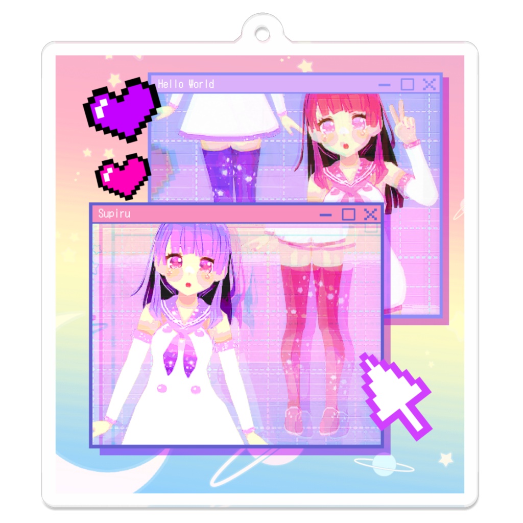 Supiru アクリルキーホルダー