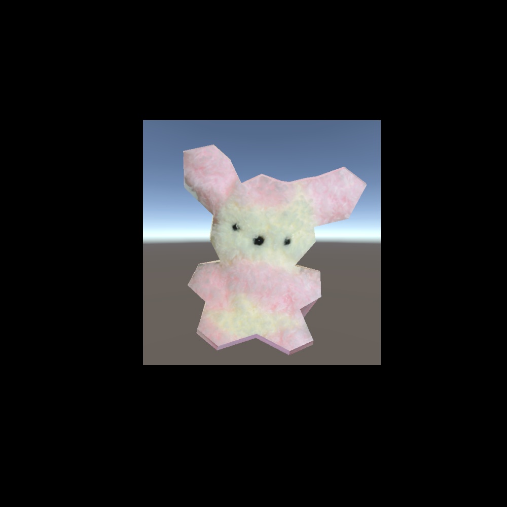 【無料/free】モールドールのペコッテ【VRChat用アバター・アイテム】