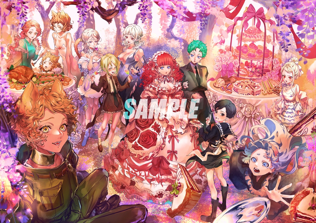 A4クリアファイル「Wisteria」