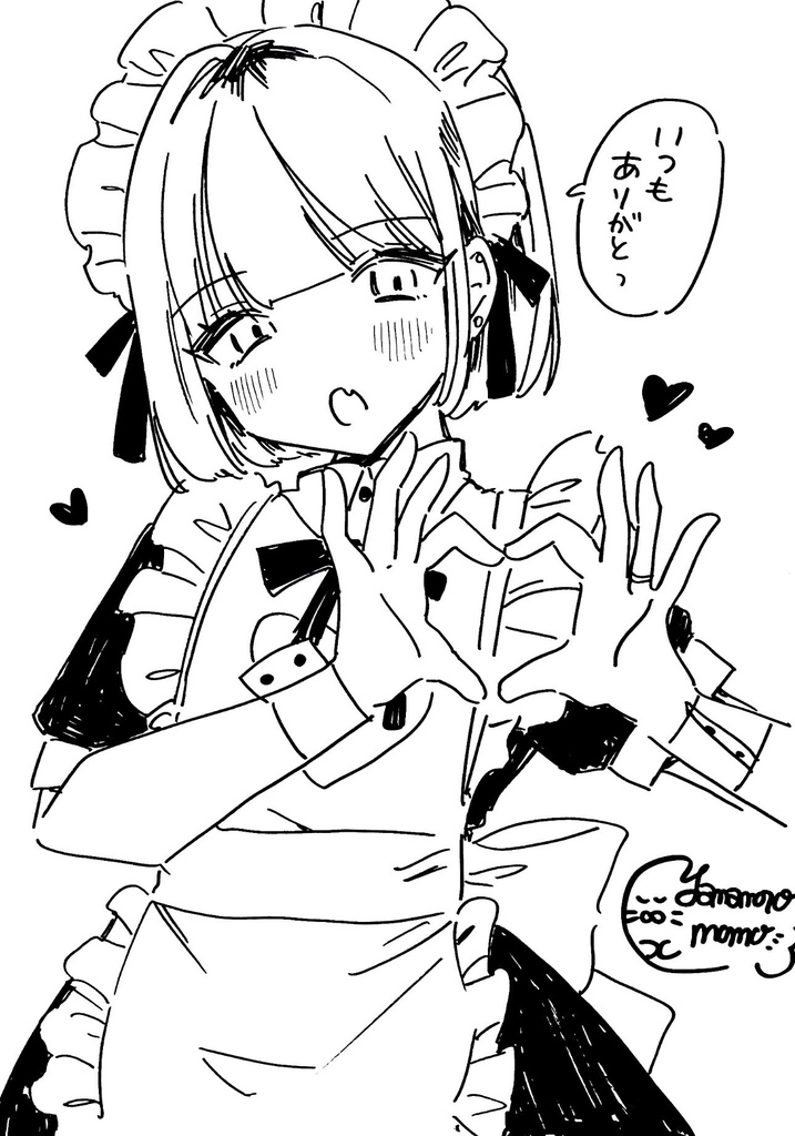 創作貧乳キャライラスト8種【A4色紙原画】