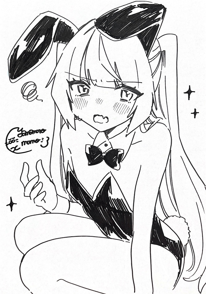 創作貧乳キャライラスト8種【A4色紙原画】