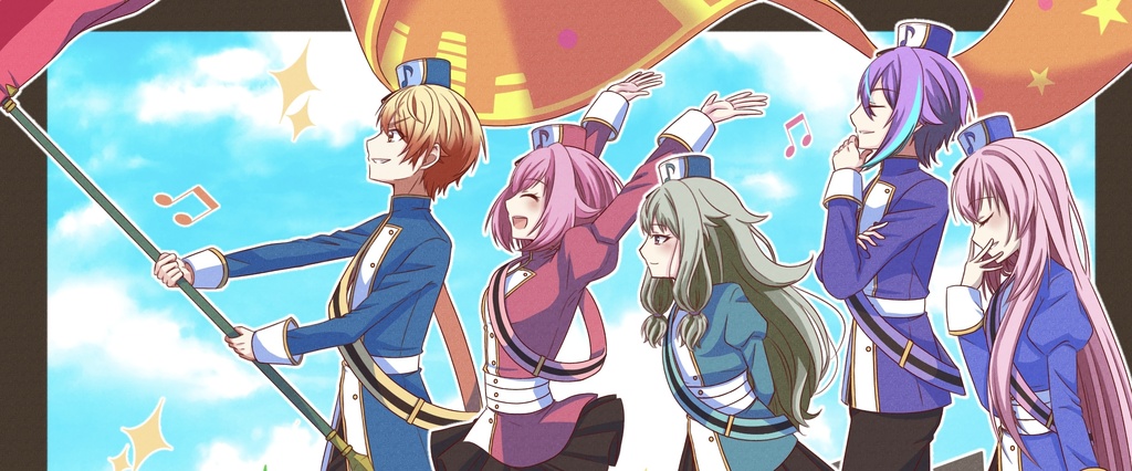 ワンダショ 『ドレミファロンド』マグカップ