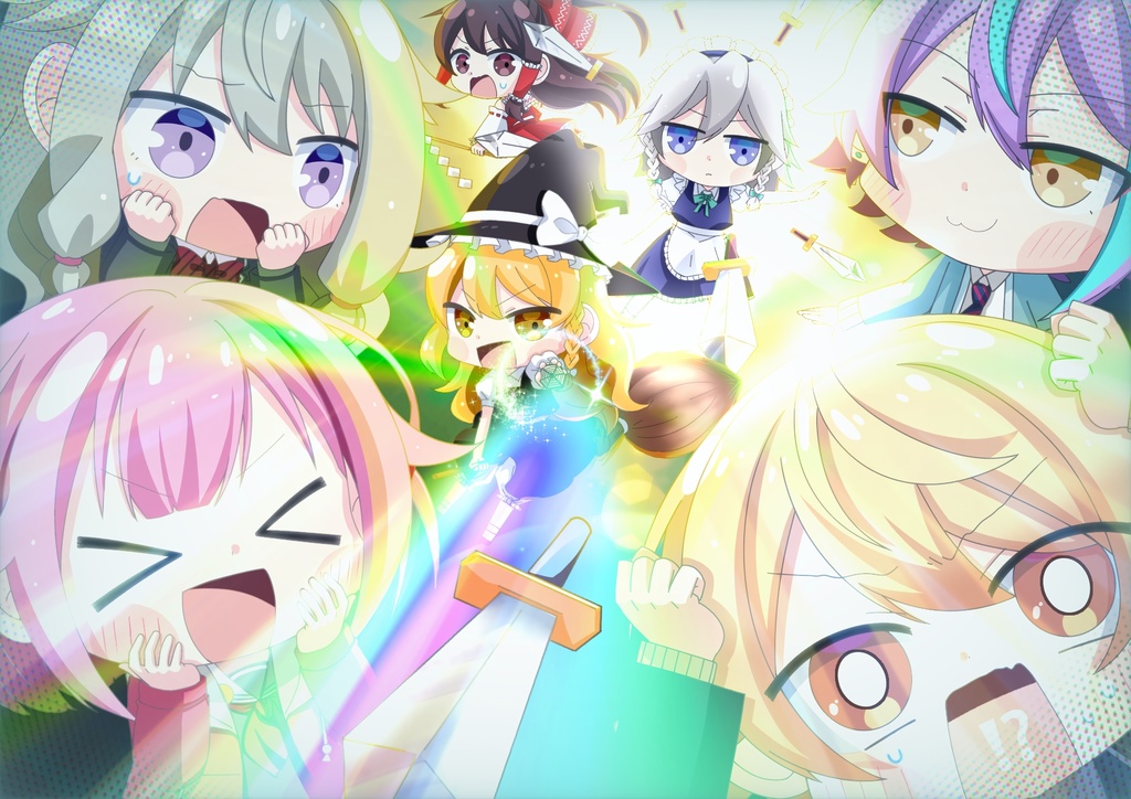 アクリルブロック〜ワンダーランドな幻想郷〜