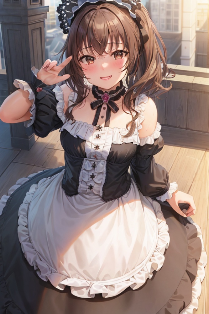 あやめ③ロリータファッション写真集 AIイラスト