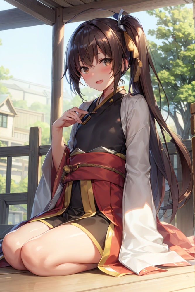 あやめの写真集④ 伝統的な衣装 AIイラスト