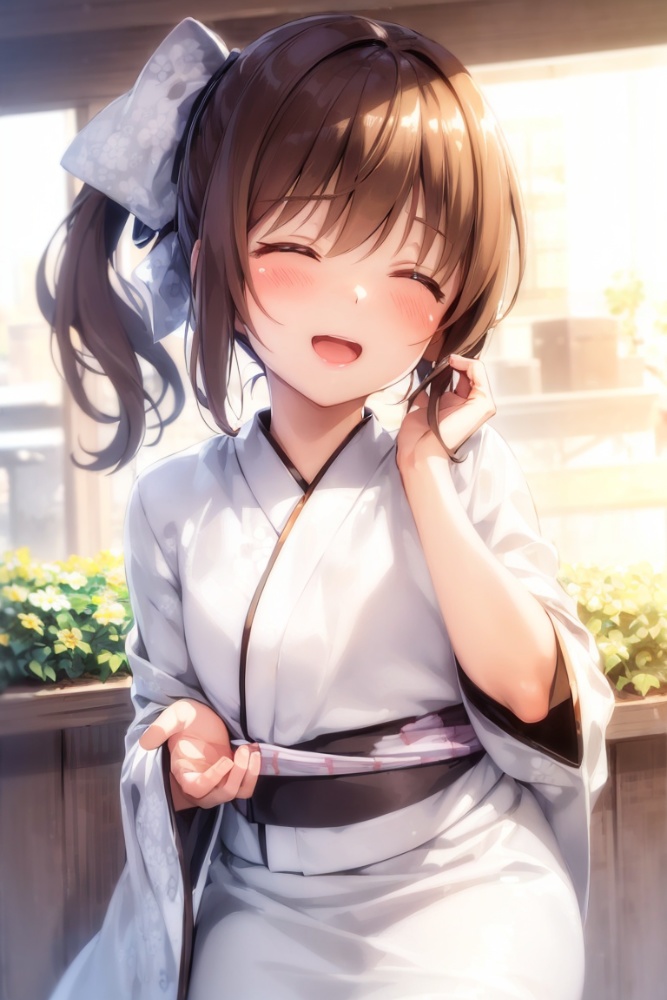 あやめの写真集④ 伝統的な衣装 AIイラスト