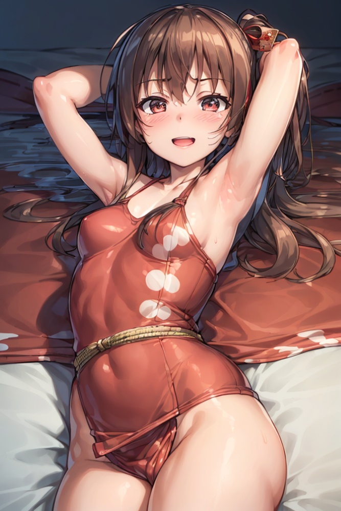 あやめの写真集④ 伝統的な衣装 AIイラスト