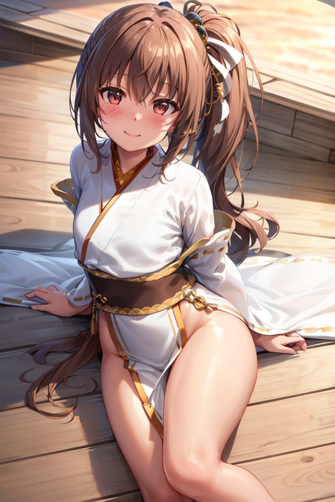 あやめの写真集④ 伝統的な衣装 AIイラスト