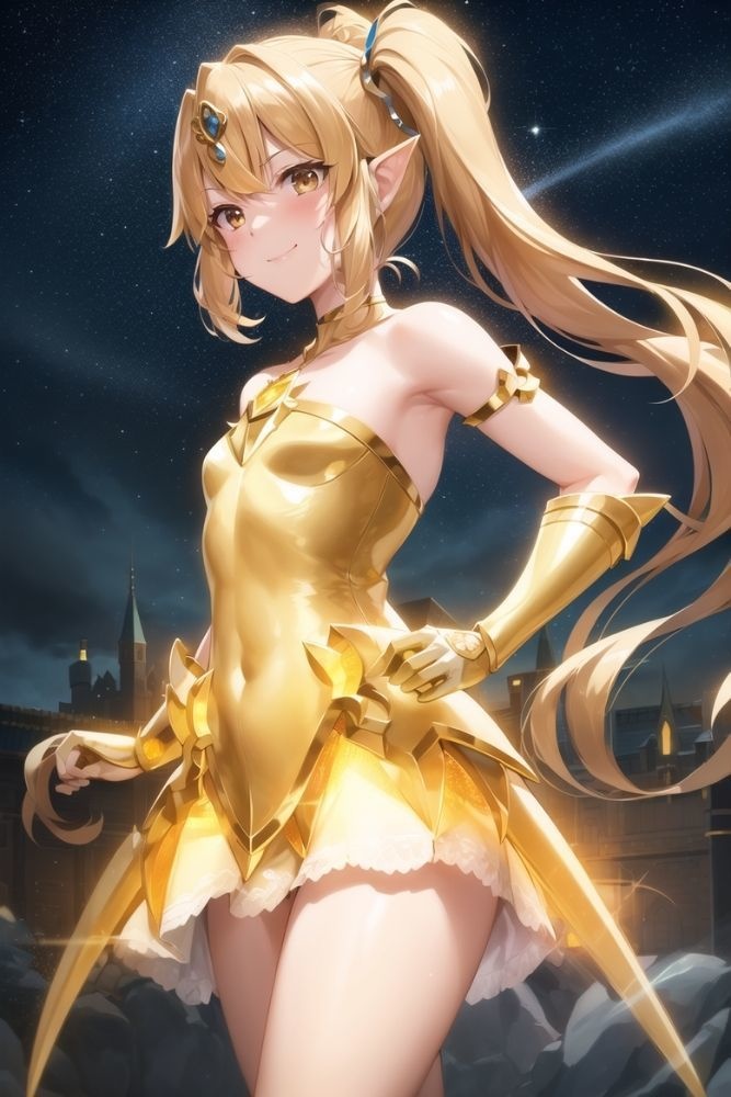 きゃんでぃタイム エルフ AIイラスト