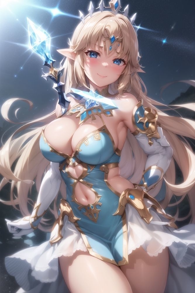 きゃんでぃタイム エルフ AIイラスト