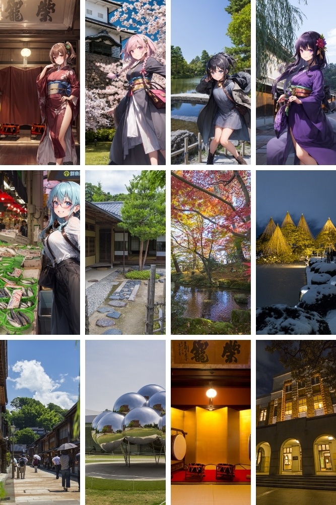 石川県を楽しく学ぶ観光ガイド 歩く歴史教科書