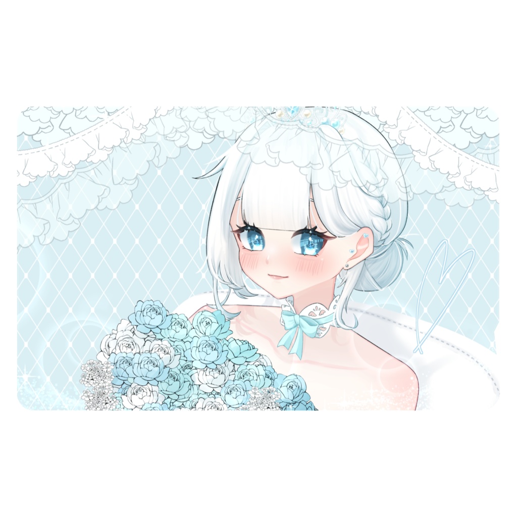 雪宮うゆ❄2025生誕ICカードステッカー