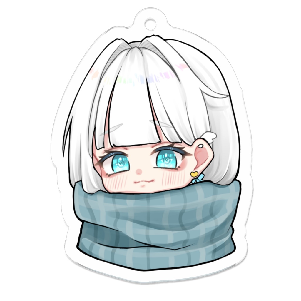 雪宮うゆ❄2025年生誕アクキー:マフラー