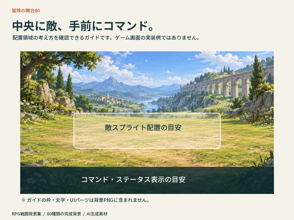 冒険の舞台80|RPG戦闘背景集【PNG・商用利用可・無料サンプルあり】