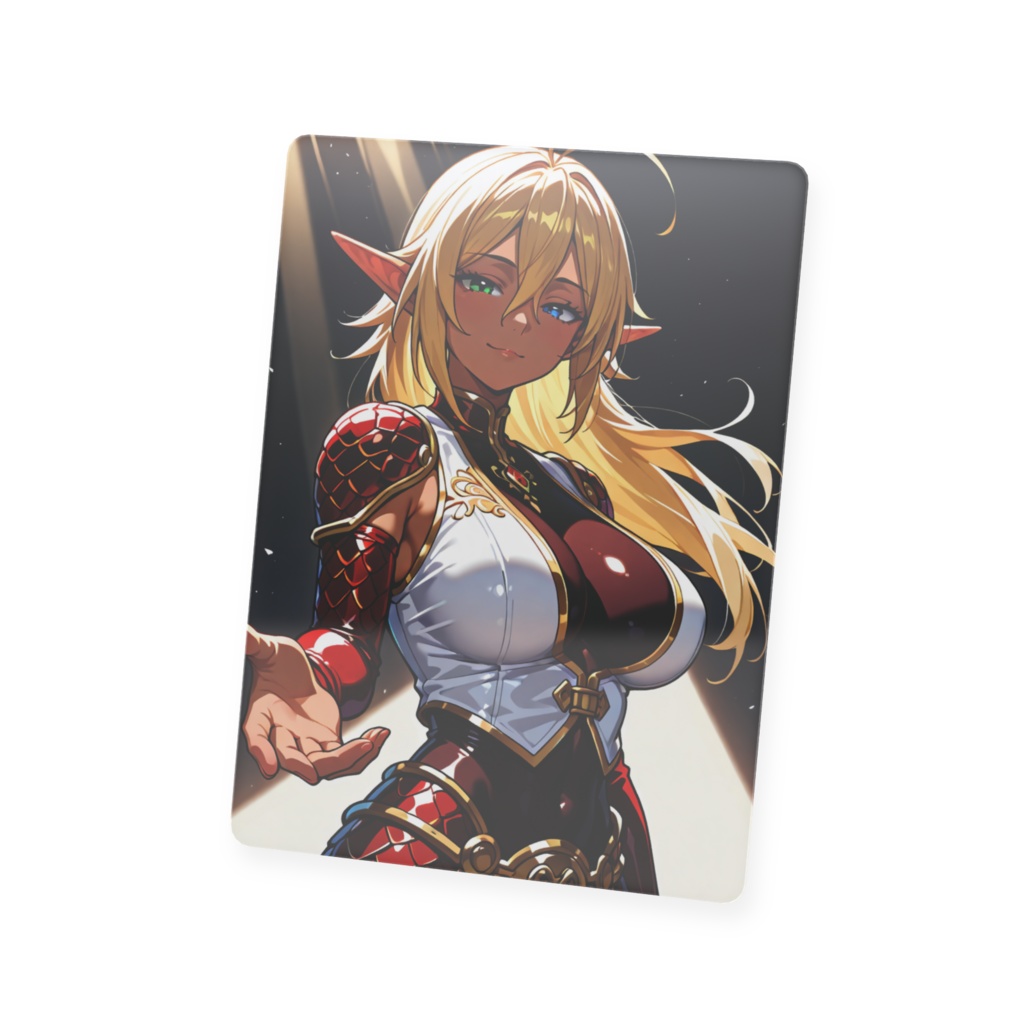 『骨の王と眠る子どもたち』プラスチック製トレーディングカード