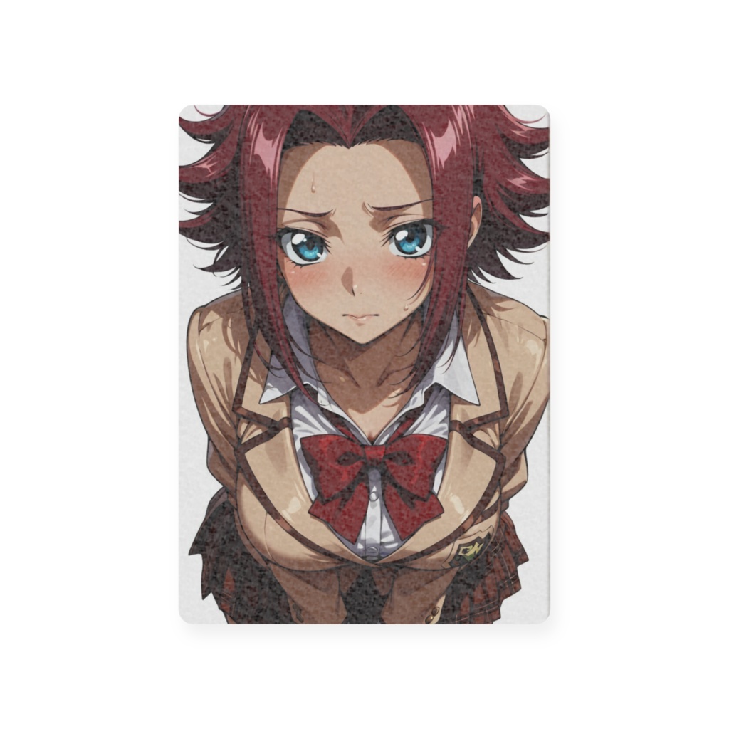 合格祈念『紅月』プラスチック製トレーディングカード