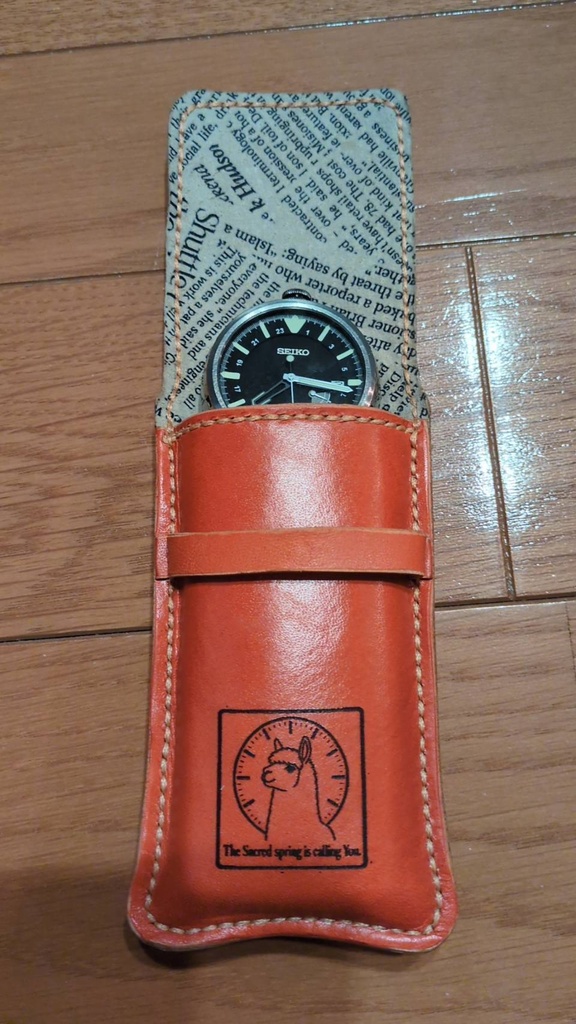 サ人共御用達　時計ケース(大)