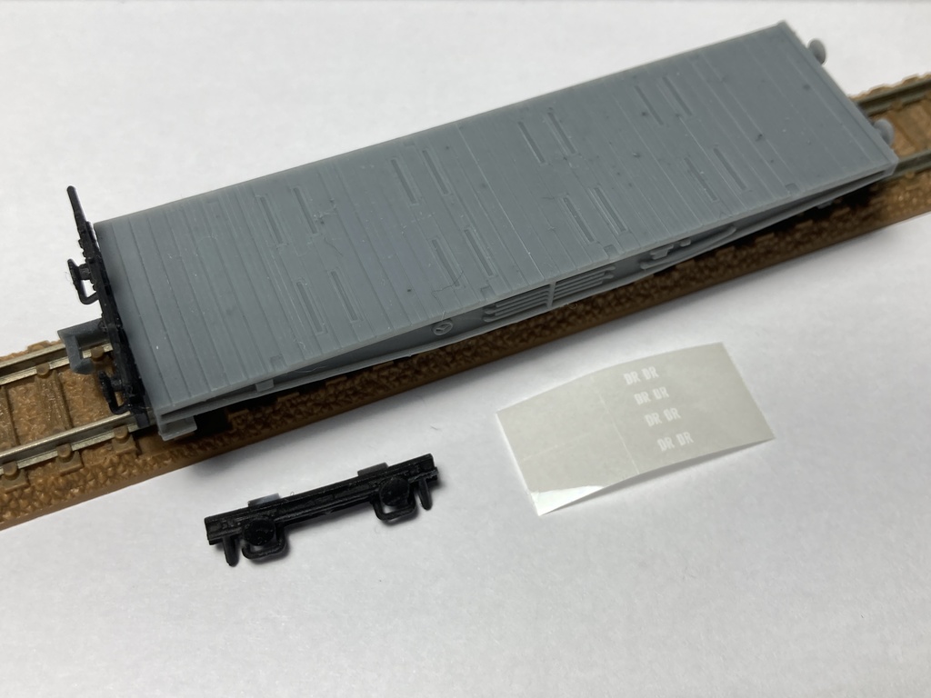 1/144 ドイツ 80t重平貨車SSymsタイプ 2輌セット