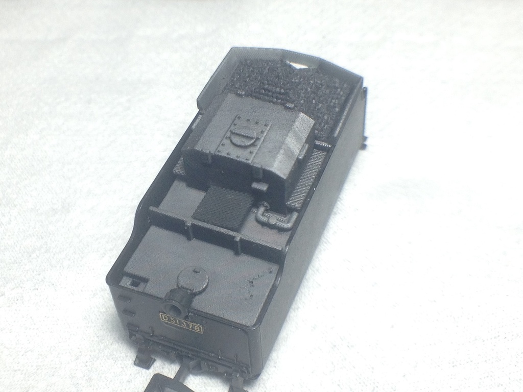 KATO 現行D51用 3000L重油タンクパーツ(ウェイト形状確認必須)