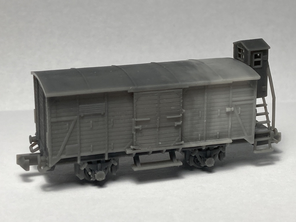 1/144 ドイツ 15t有蓋車 A2(G10)タイプ 2輌セット