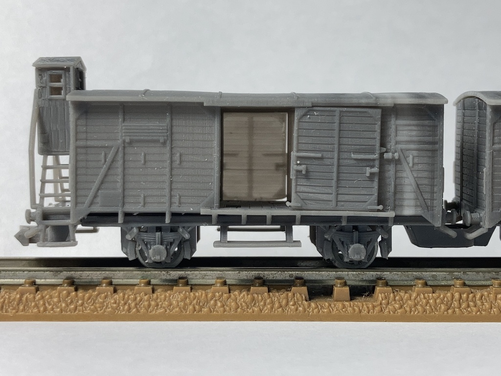 1/144 ドイツ 15t有蓋車 A2(G10)タイプ 2輌セット