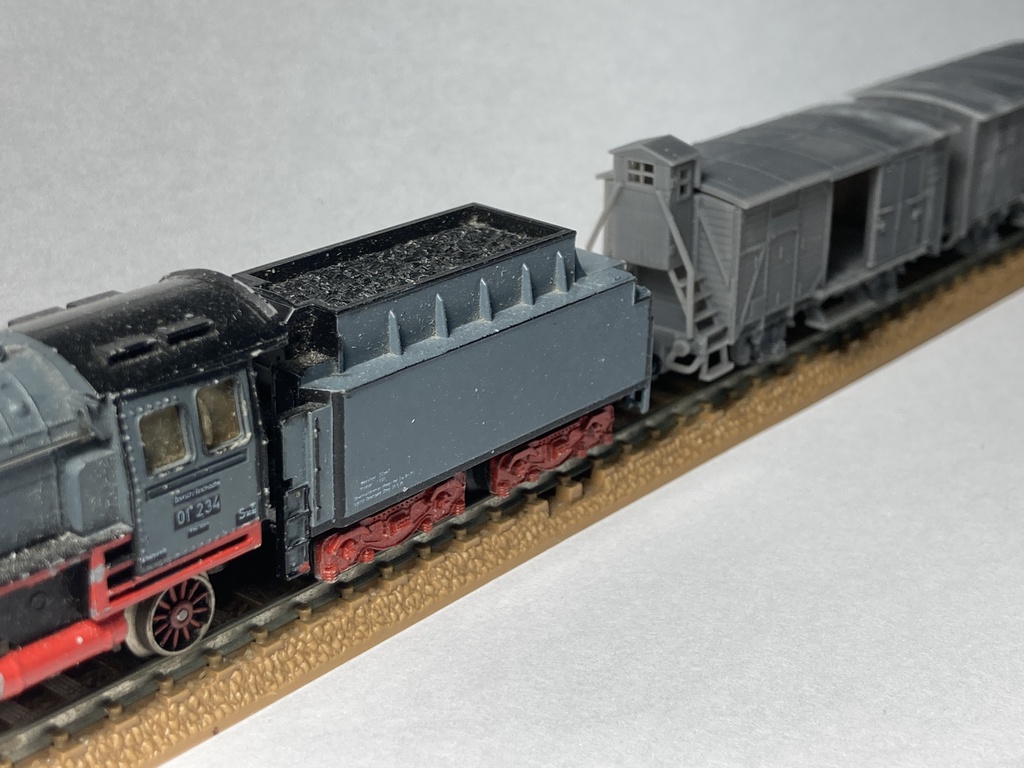 1/144 ドイツ 15t有蓋車 A2(G10)タイプ 2輌セット