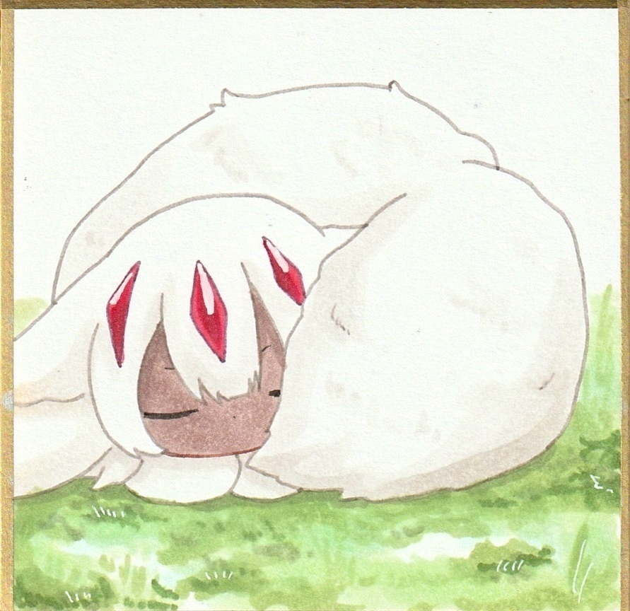 二次創作 メイドインアビス 豆色紙