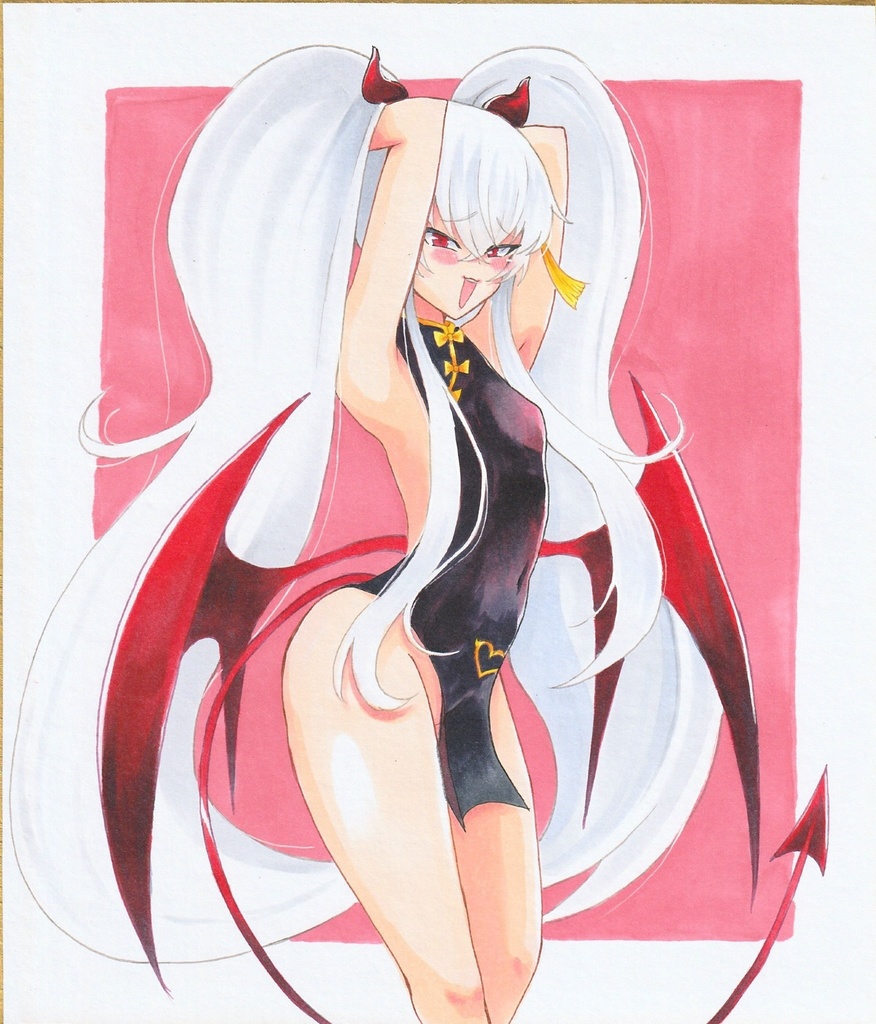 二次創作 グリムアロエ 中色紙