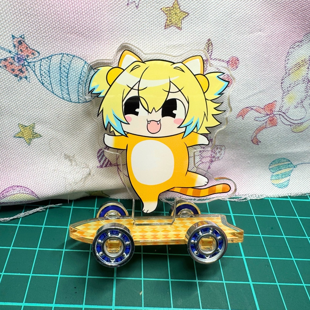 二次創作 パイ猫スケーター アクリルスタンド