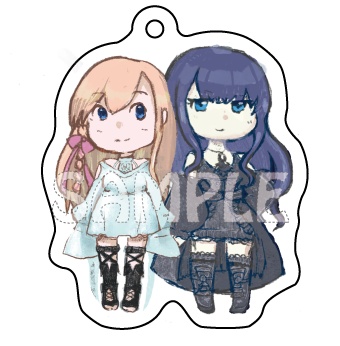 ガイア＆リーン_アクリルキーホルダー