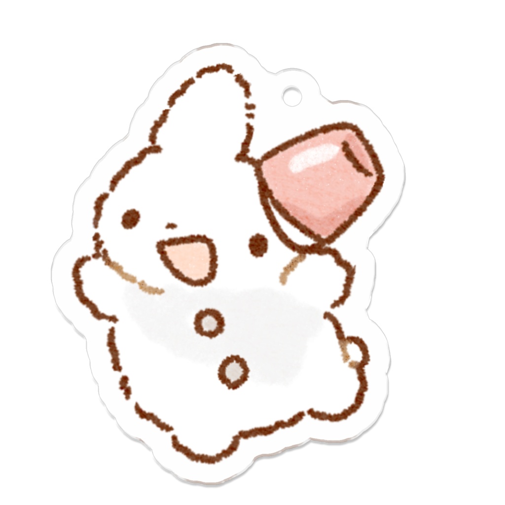 雪だるまちゃん　アクキー