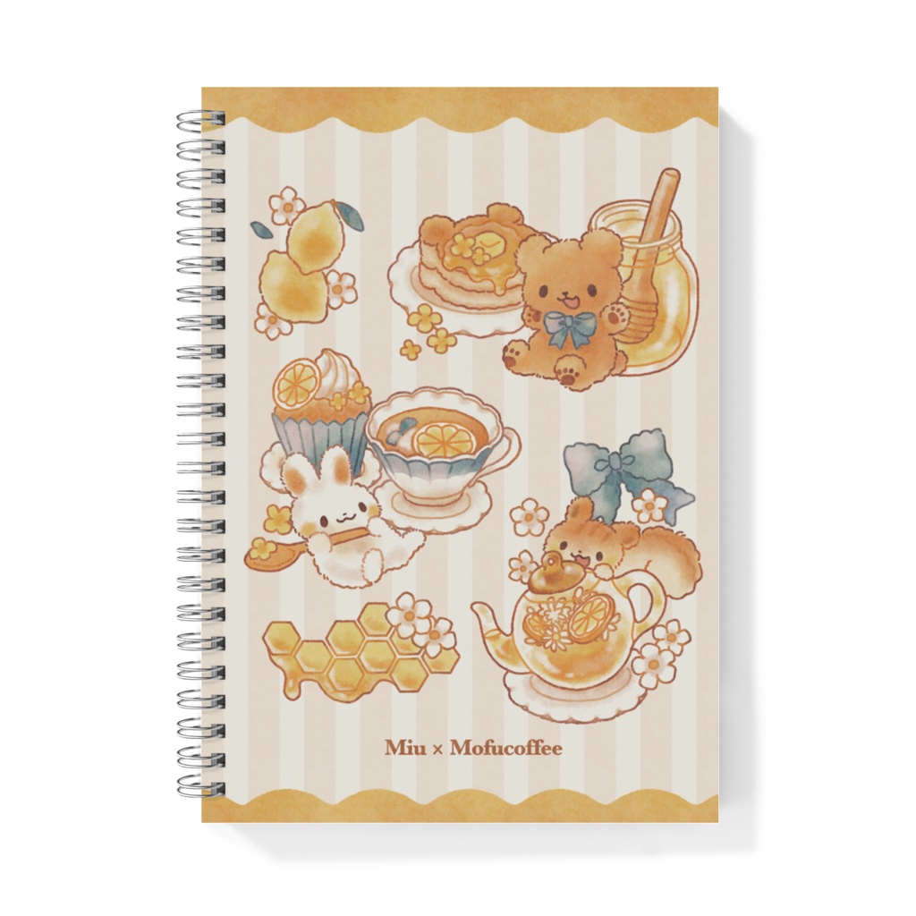 リングノート　Miu×Mofucoffeeコラボグッズ