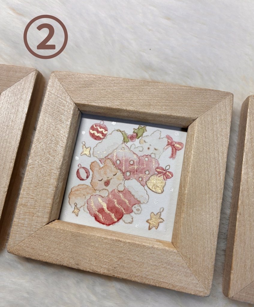 クリスマスミニ原画