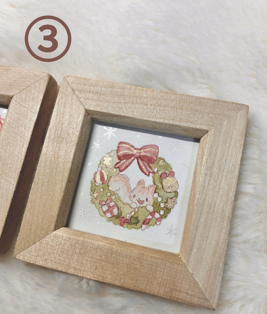 クリスマスミニ原画