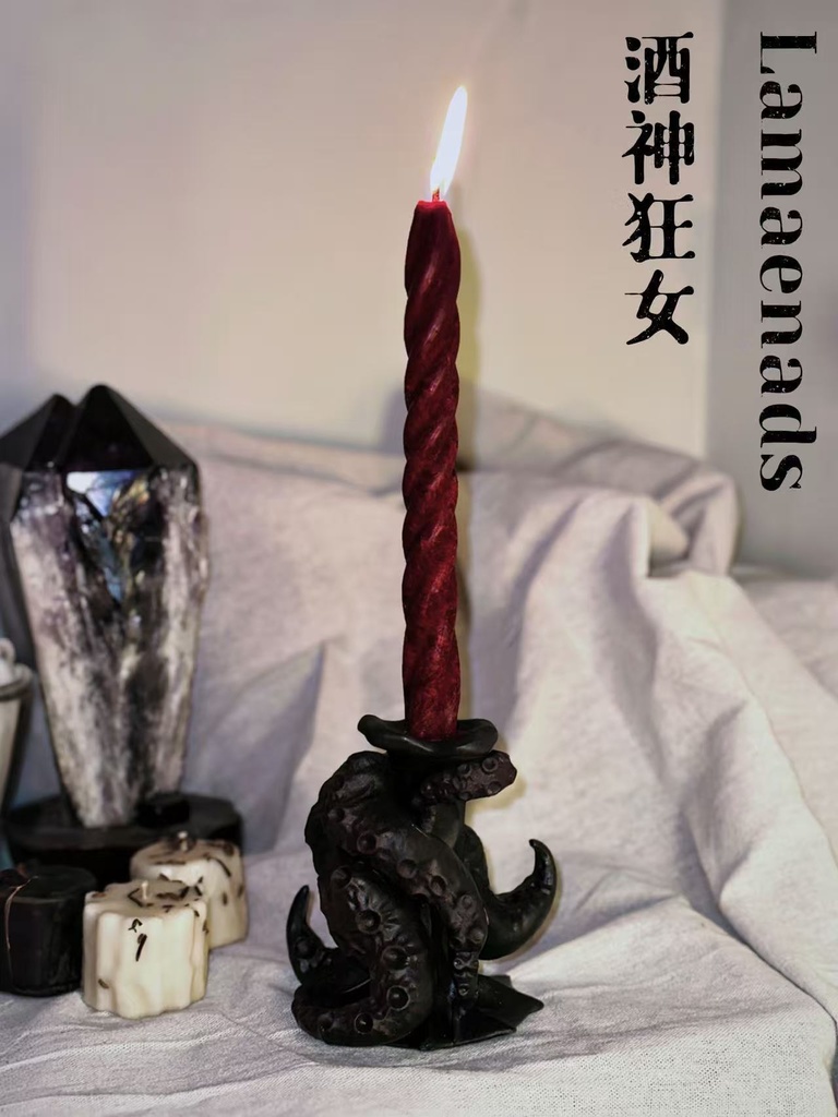 【彼の名を口にしてはならない】クトゥルフ陶器キャンドルホルダー