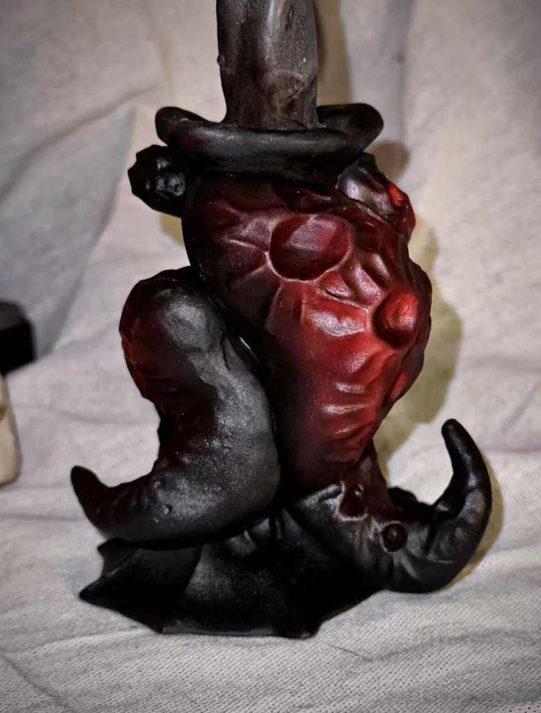 【彼の名を口にしてはならない】クトゥルフ陶器キャンドルホルダー