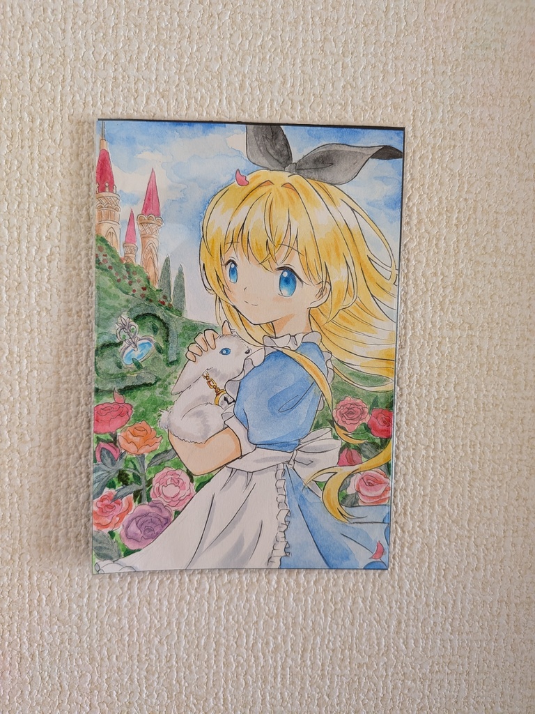 イラスト 原画 「冒険の予感」