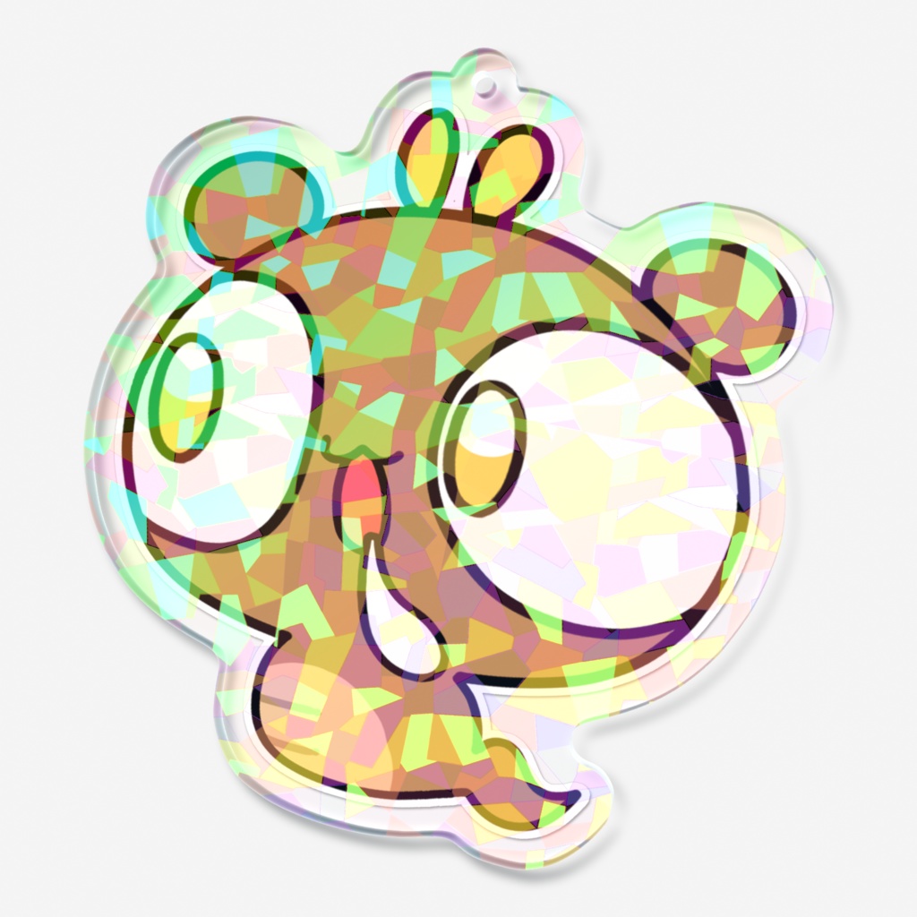 腹ペコだでぃ_ホログラムアクリルキーホルダー